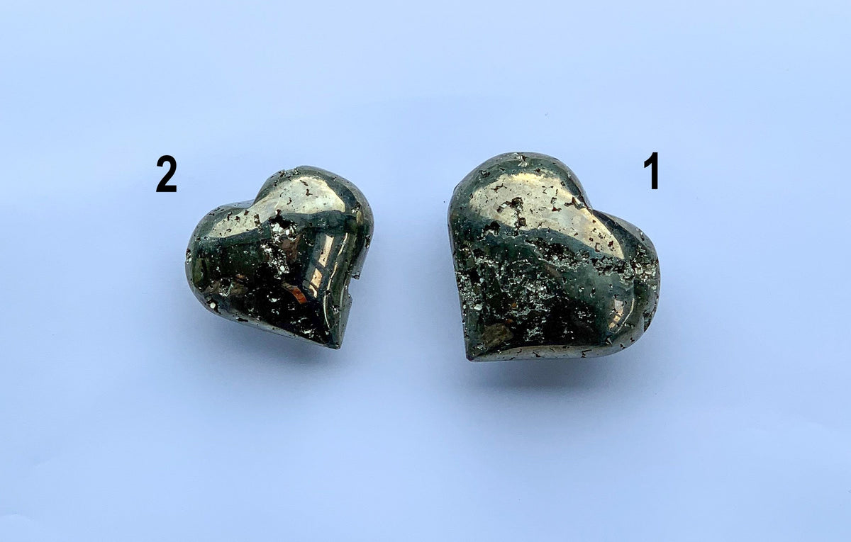Pyrite heart