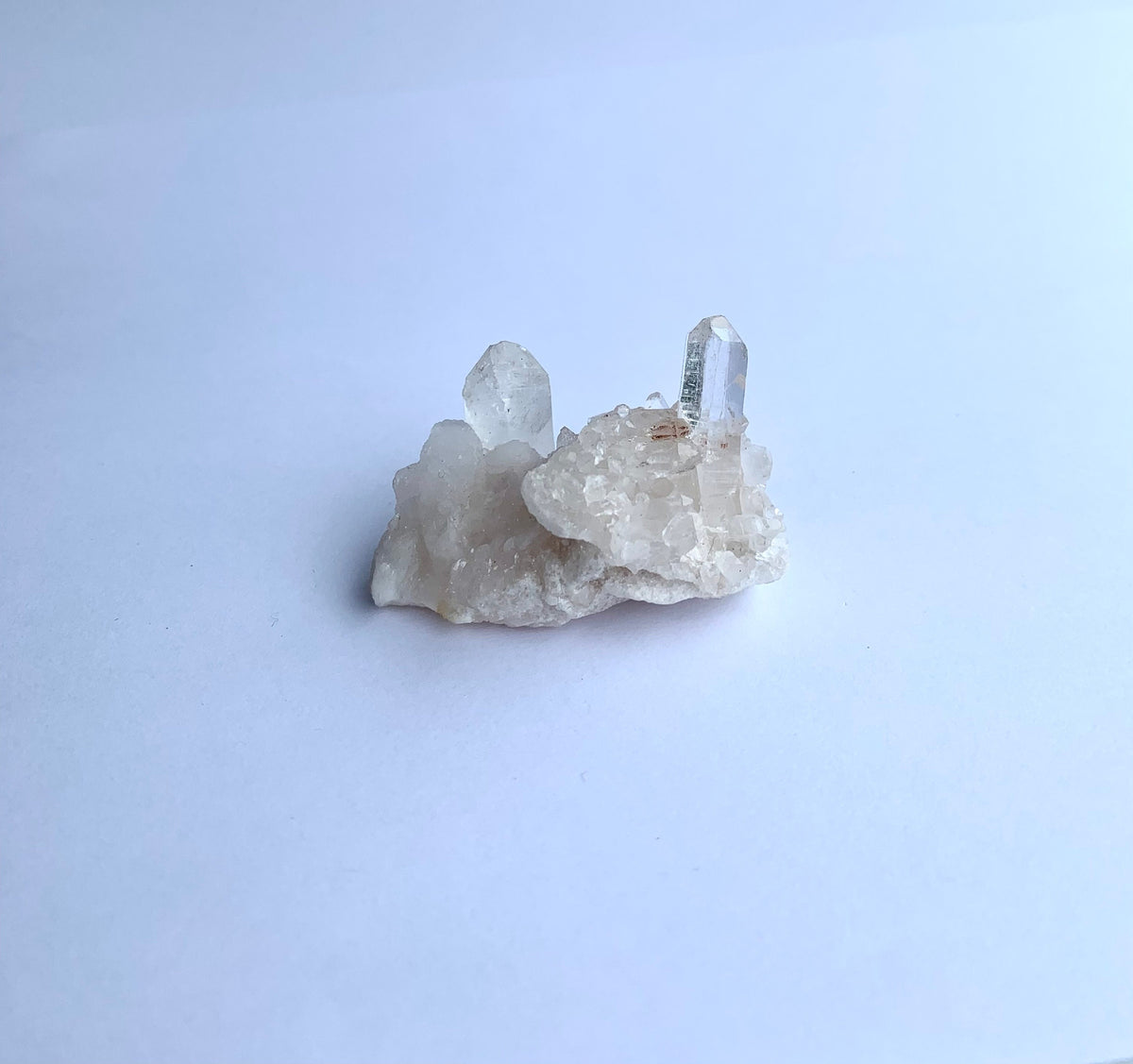 Small Pink Himalayan Quartz Cluster