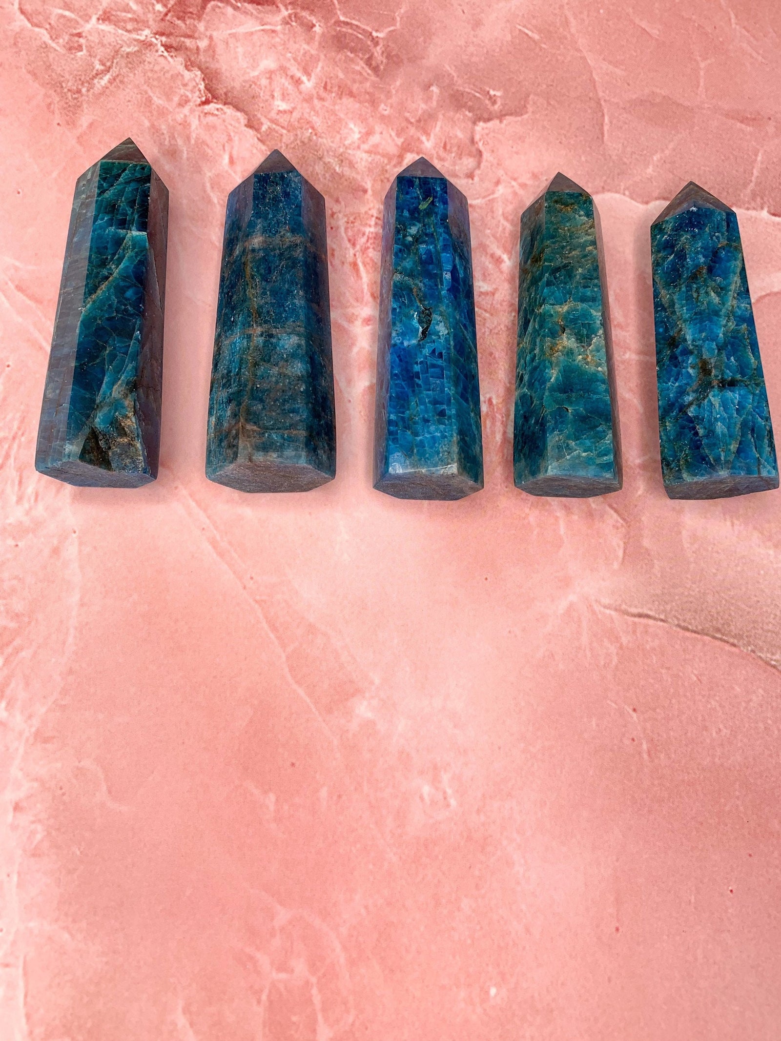 Blue Apatite Tower