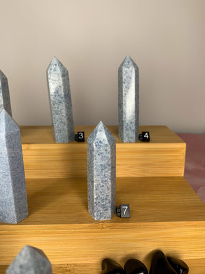 Blue Calcite Tower