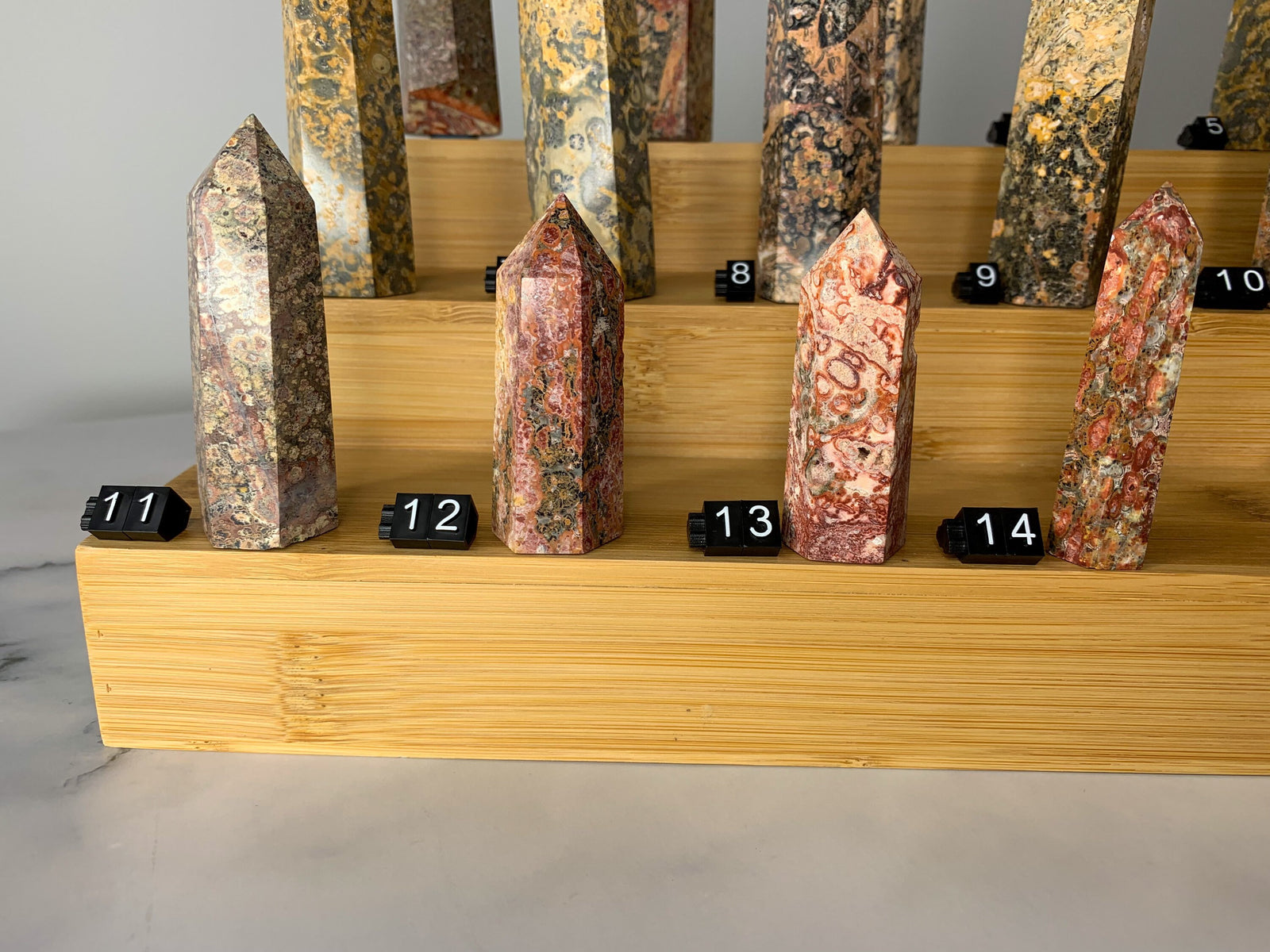 Leopard Skin Jasper Tower