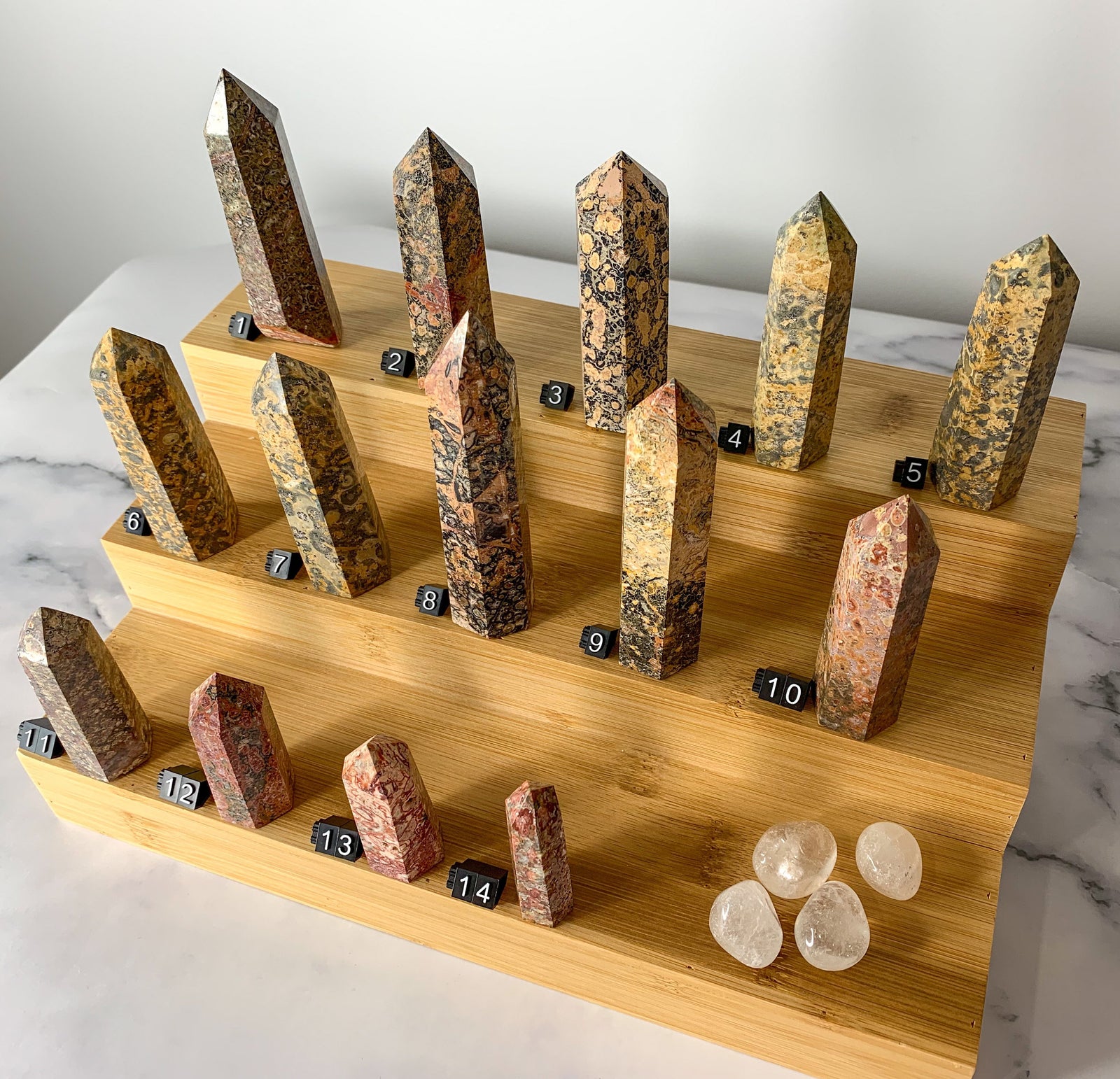 Leopard Skin Jasper Tower