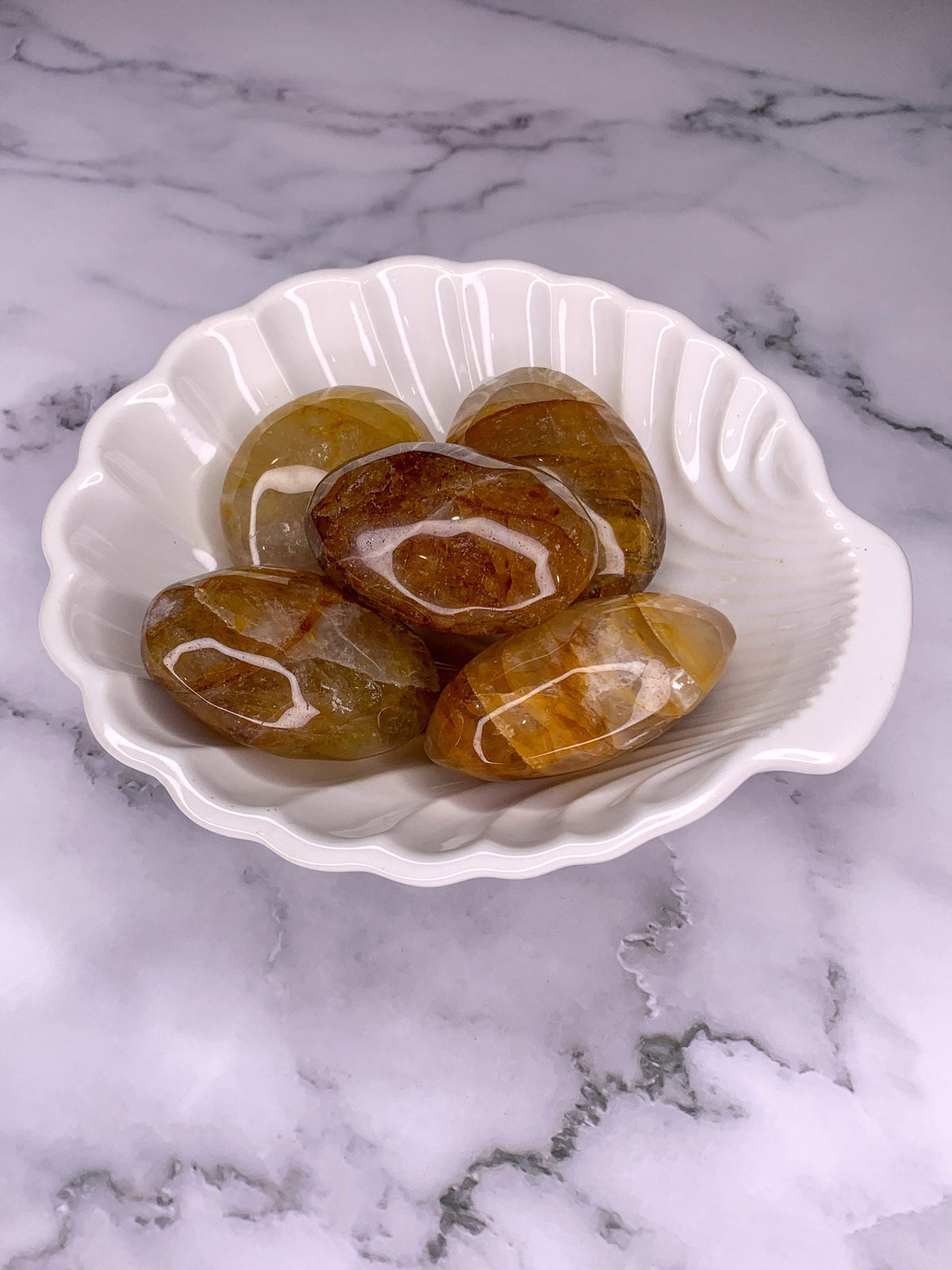 Golden Healer Palm Stone