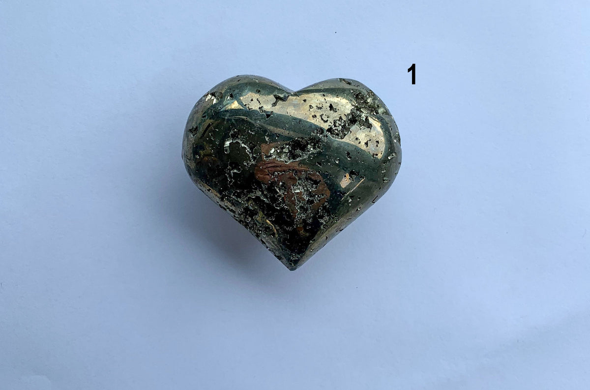 Pyrite heart