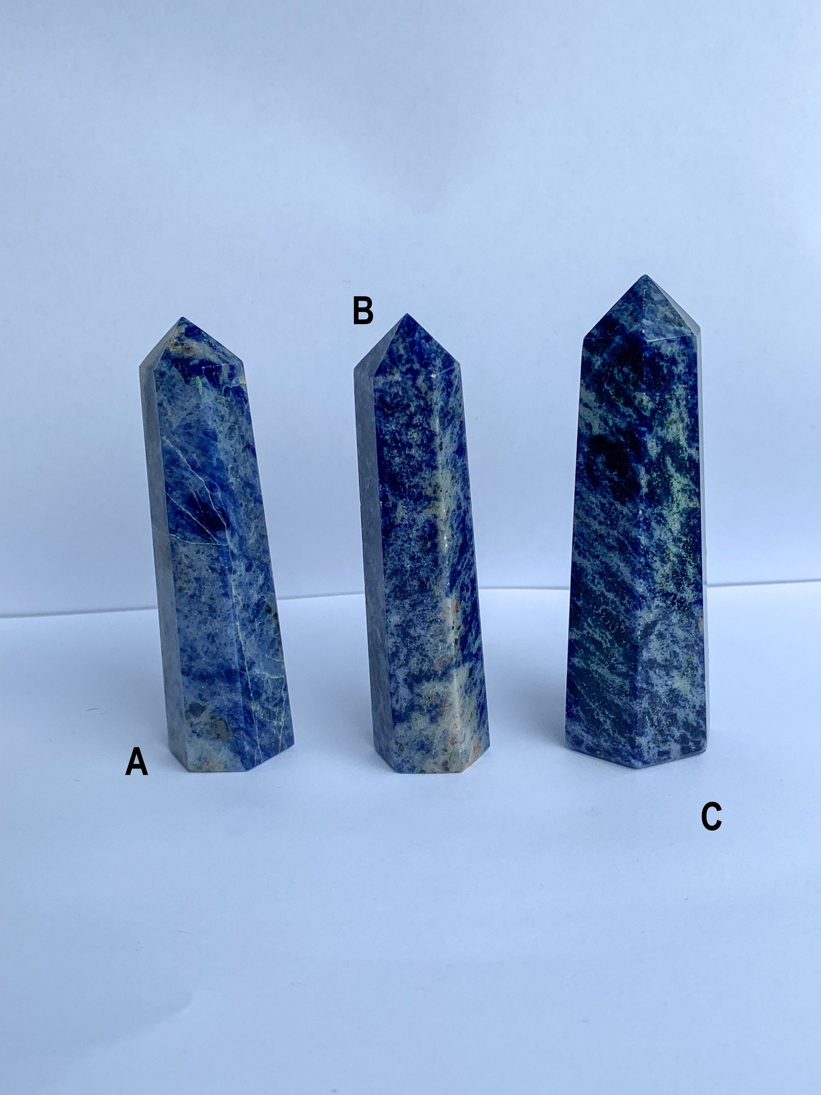 Blue Sodalite Point