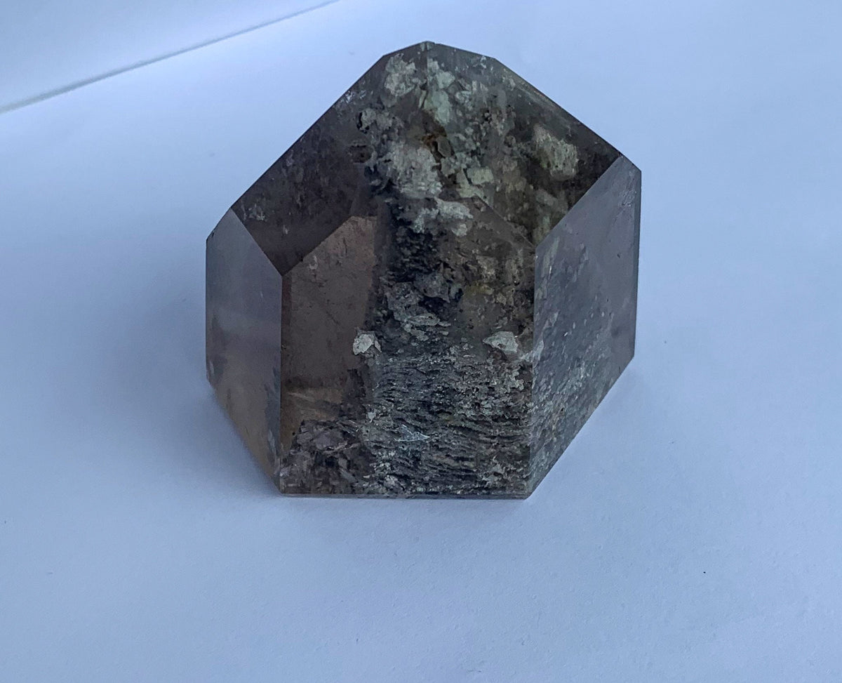 Smoky Quartz with Inclusions Point