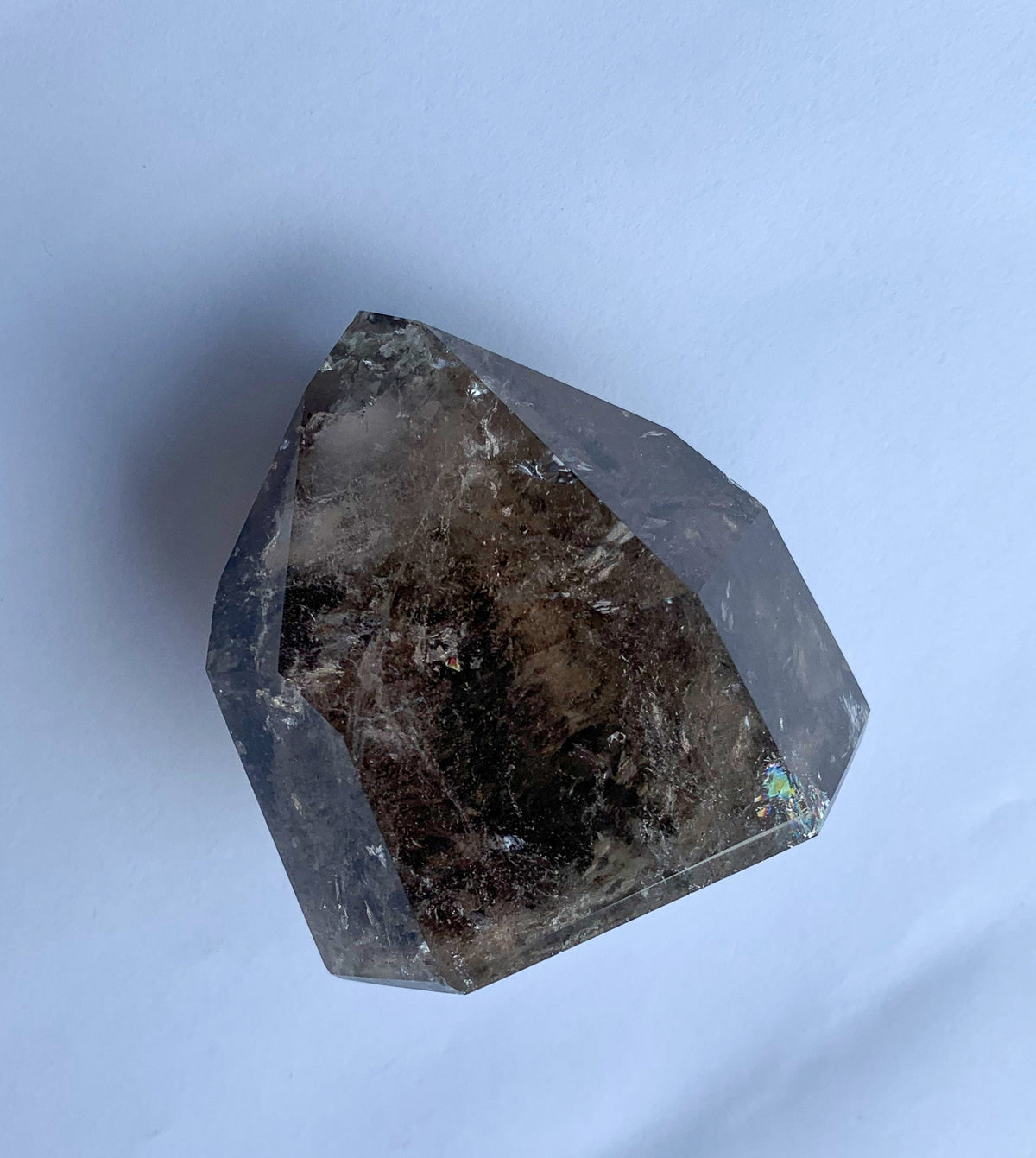Smoky Quartz with Inclusions Point
