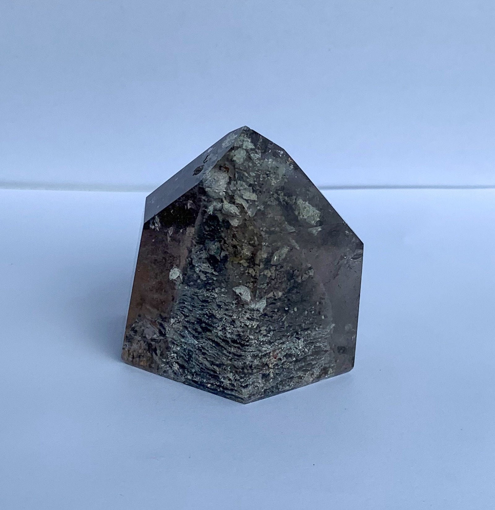 Smoky Quartz with Inclusions Point