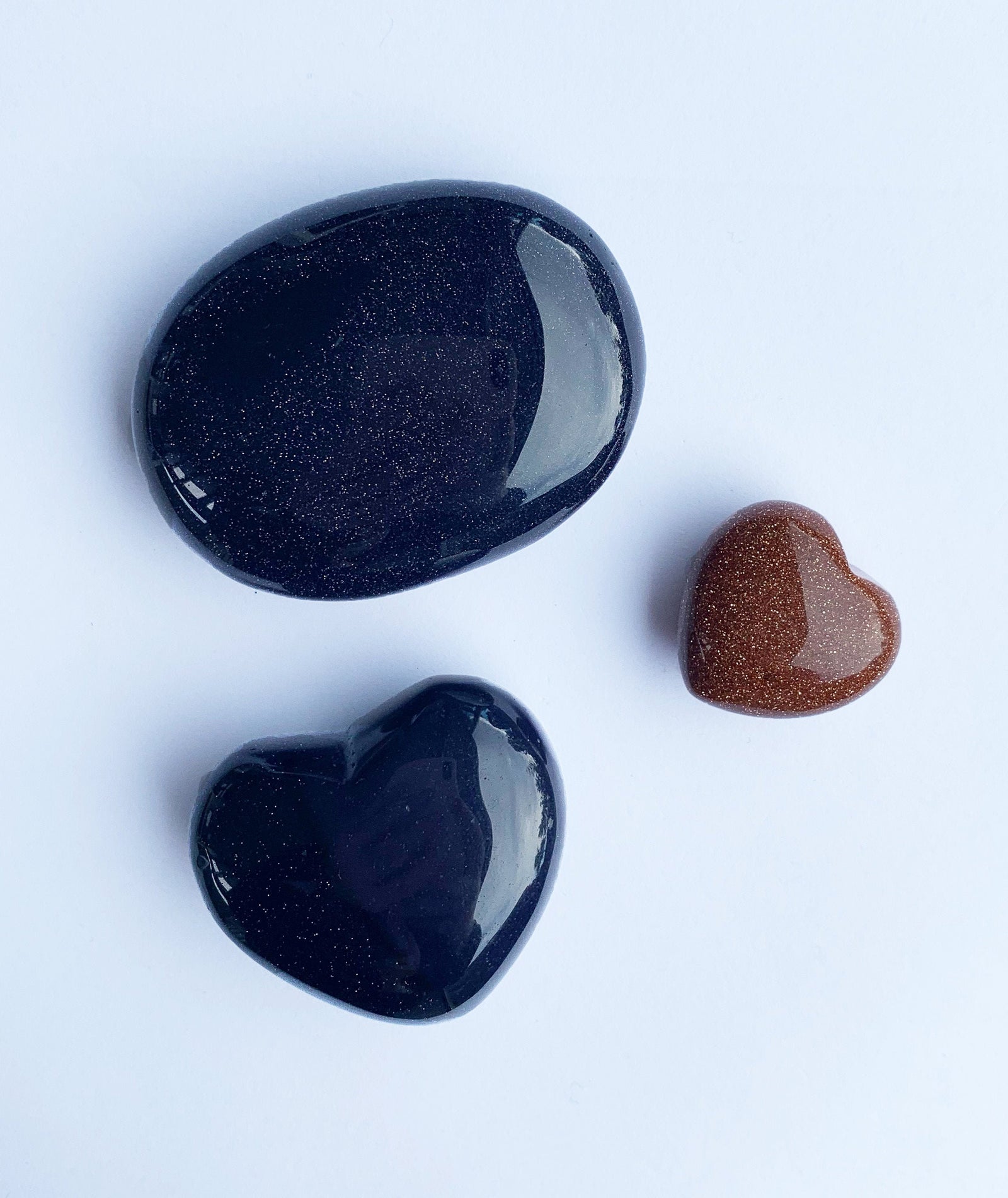 Blue Goldstone Palm Stone