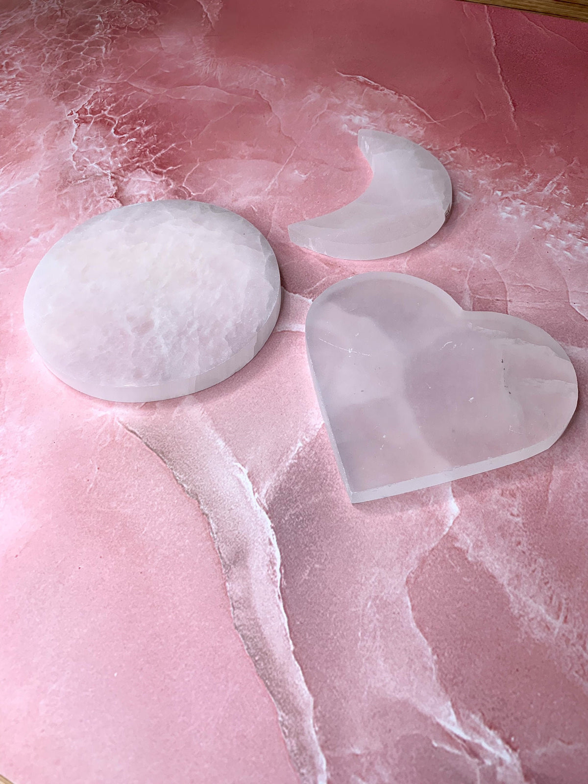 Selenite Charging Plates