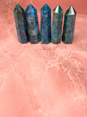 Blue Apatite Tower