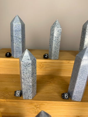 Blue Calcite Tower