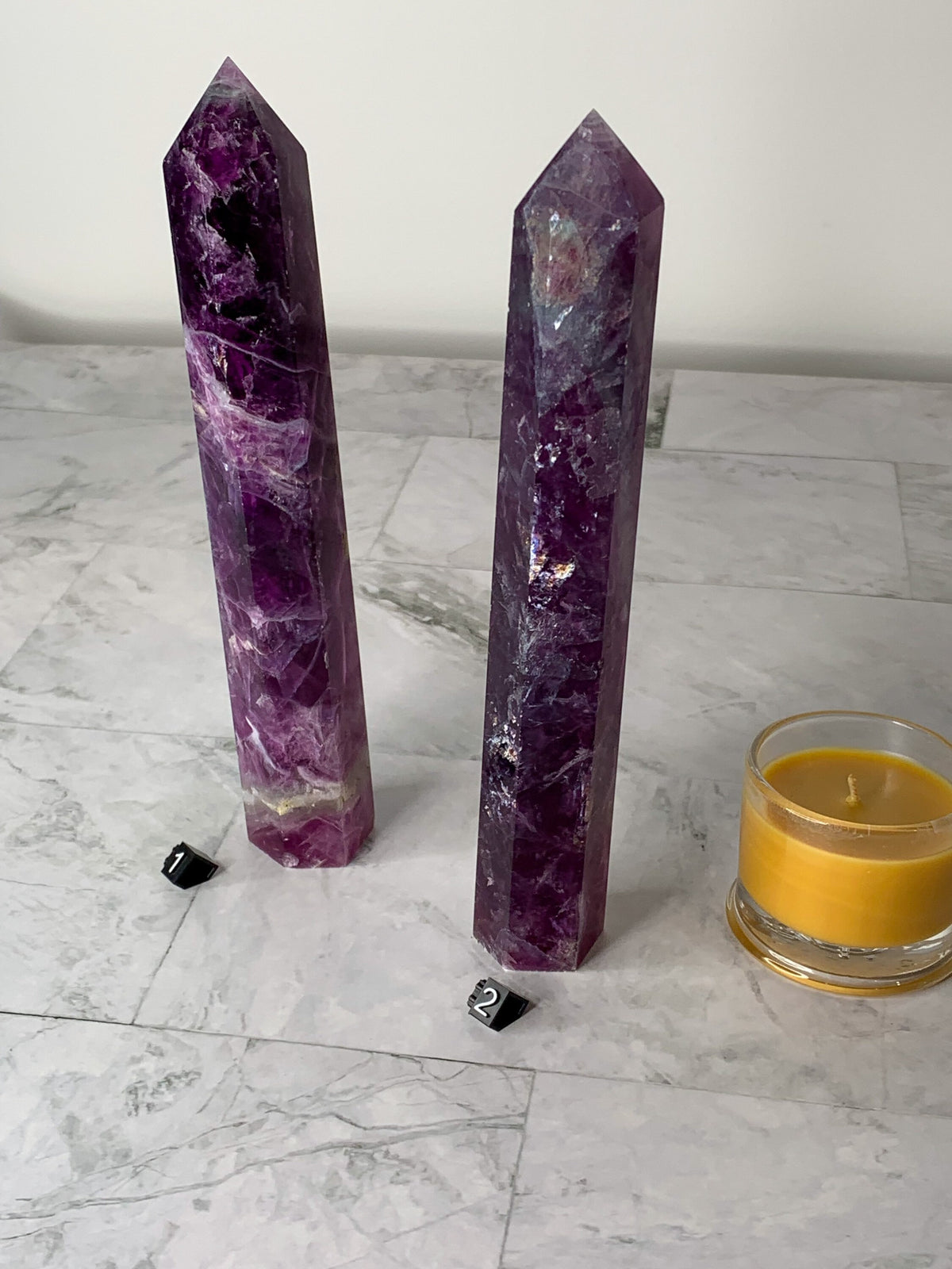 Purple Fluorite Tower