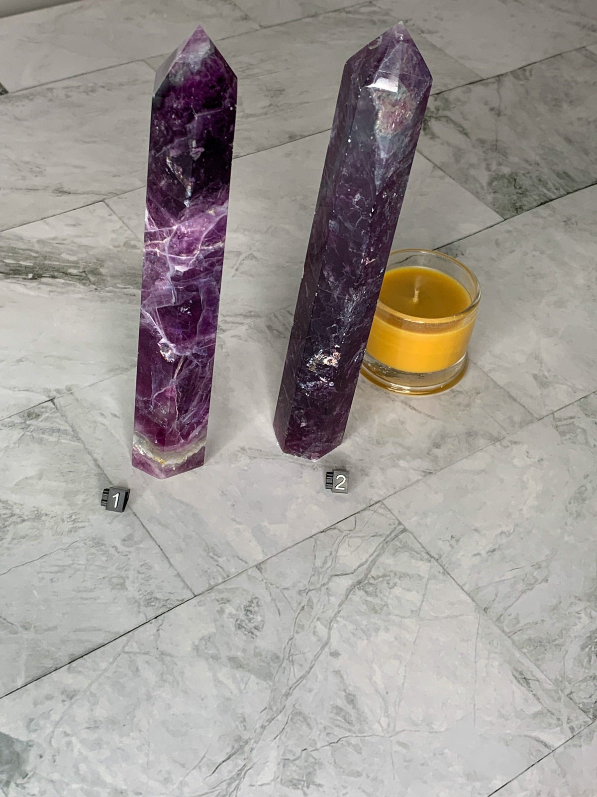 Purple Fluorite Tower