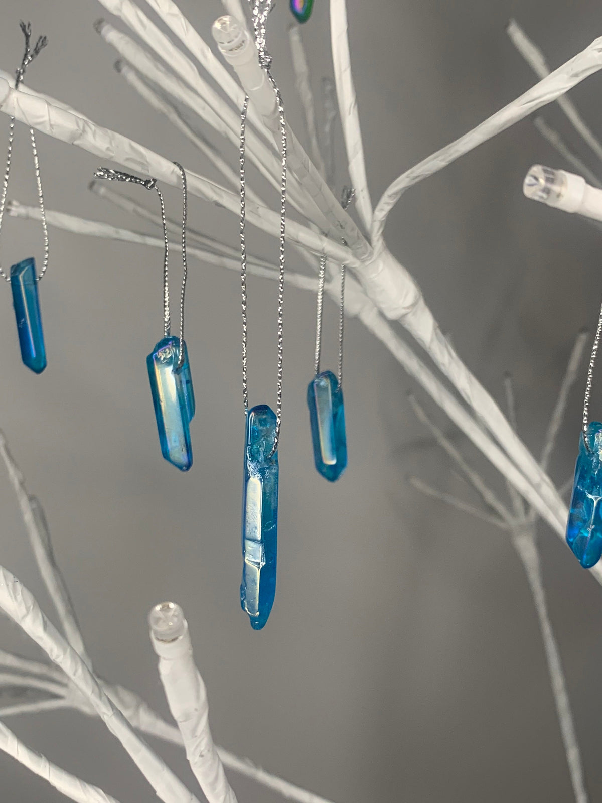 Aura Quartz Mixed Christmas Decorations