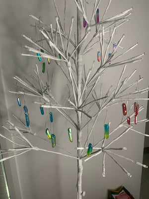 Aura Quartz Mixed Christmas Decorations