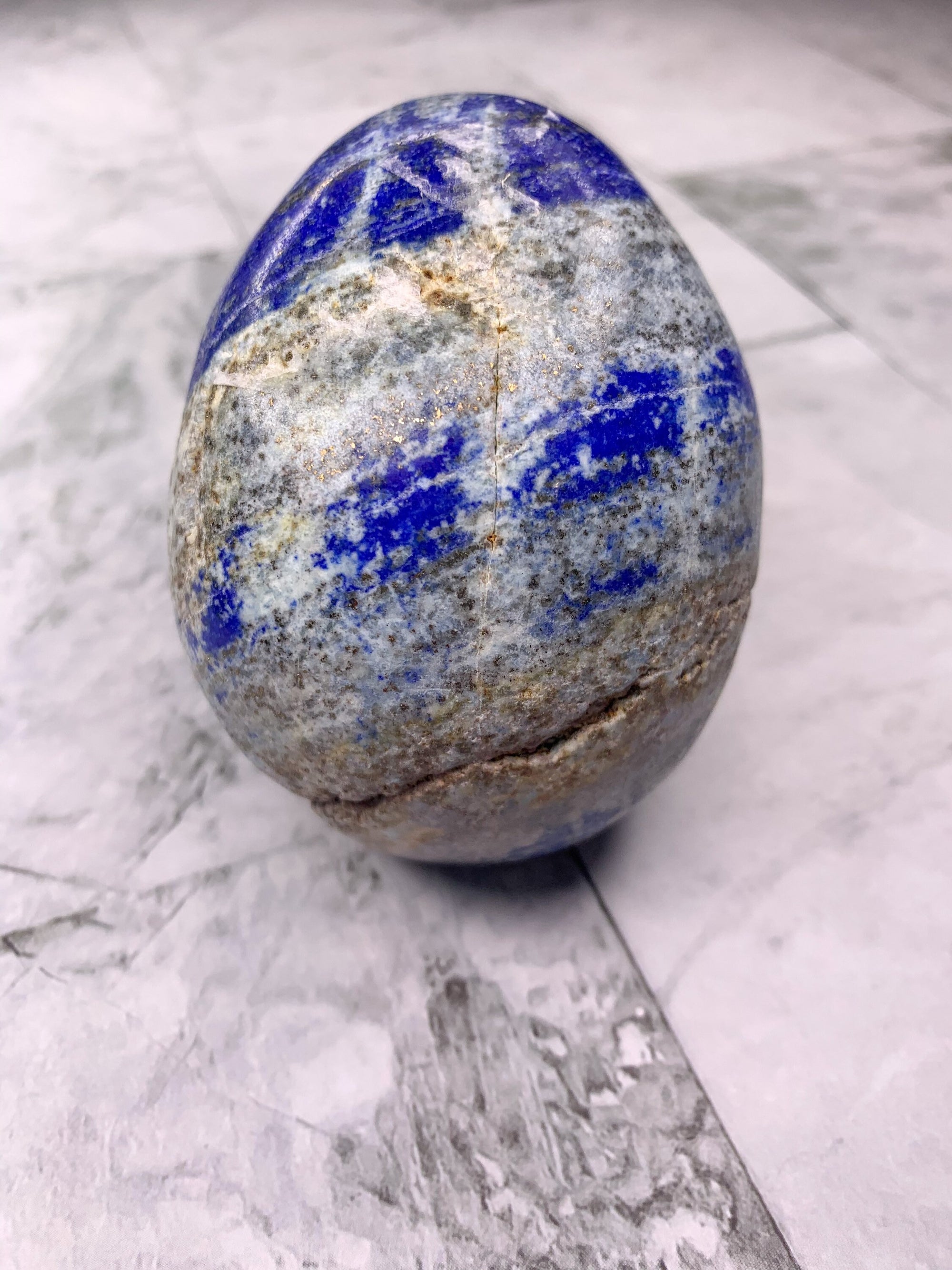 Lapis Lazuli Skull