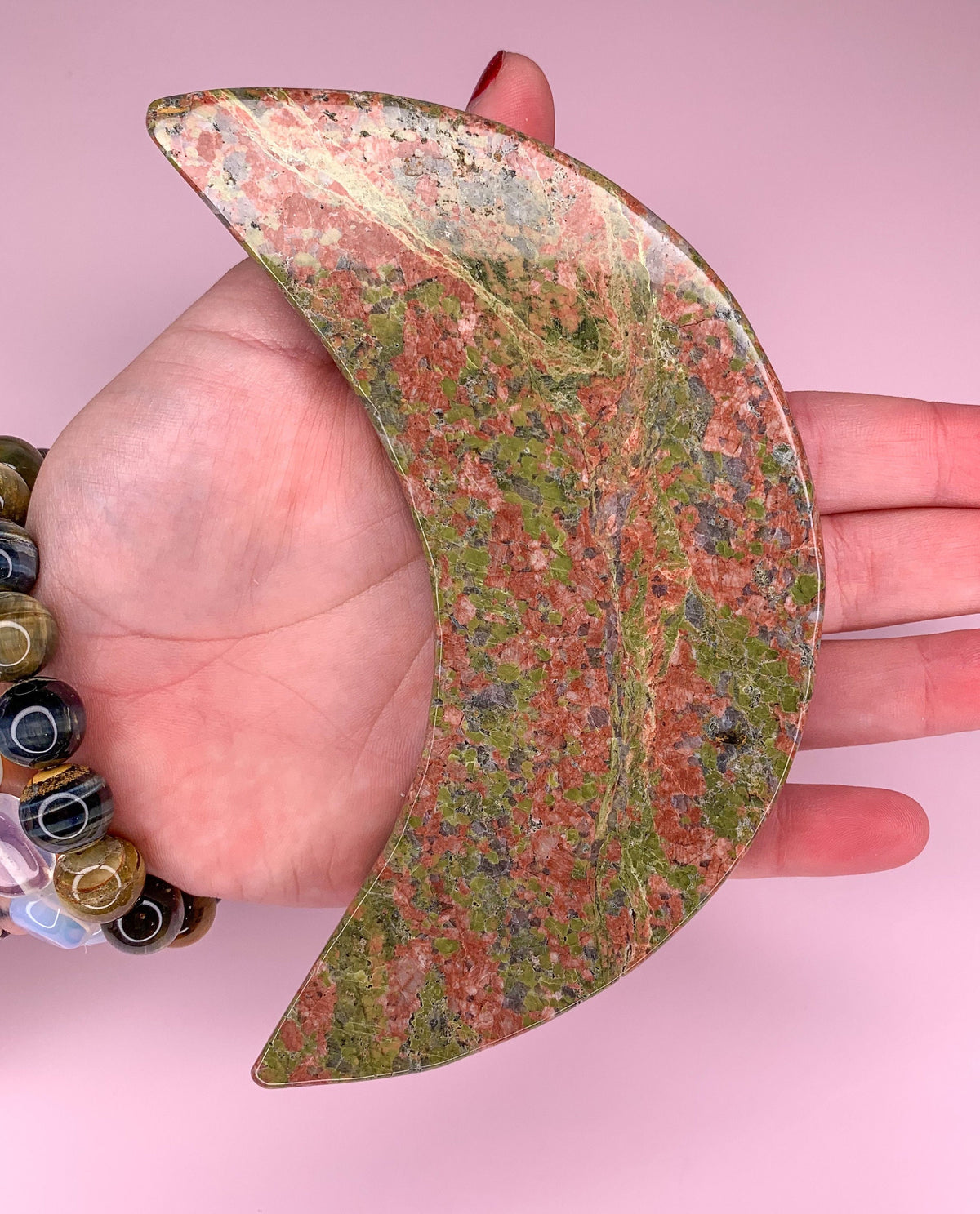 Crystal Crescent Moon Slabs