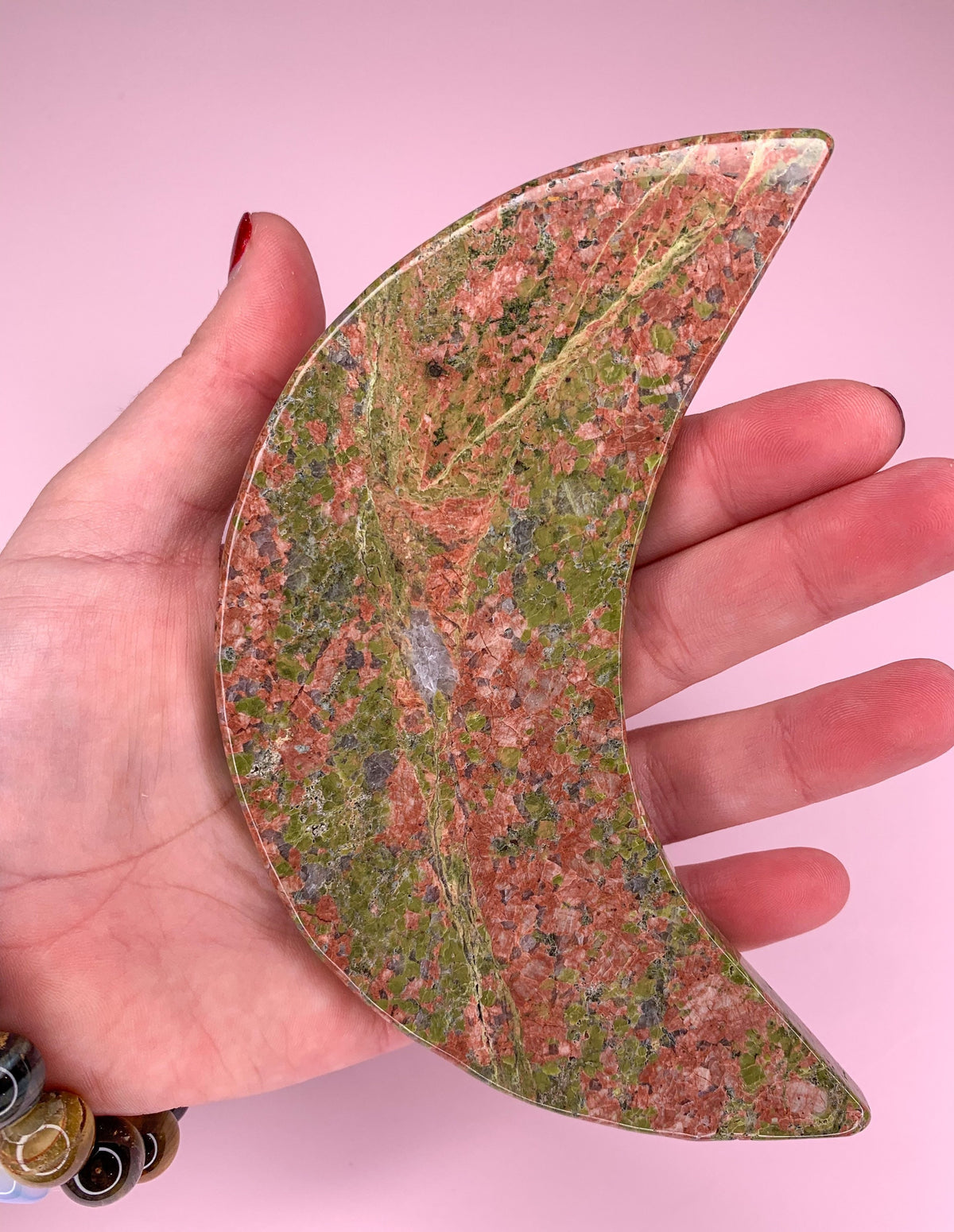 Crystal Crescent Moon Slabs