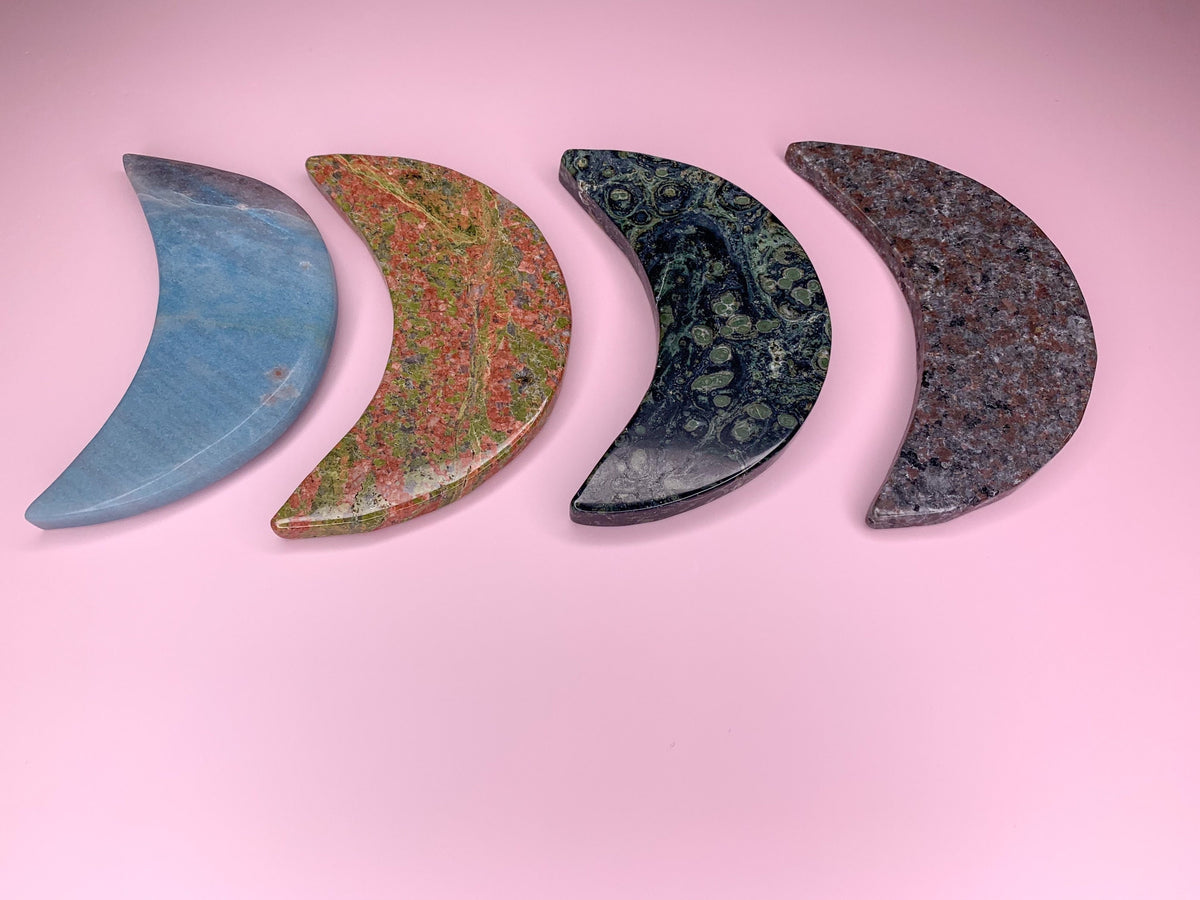 Crystal Crescent Moon Slabs