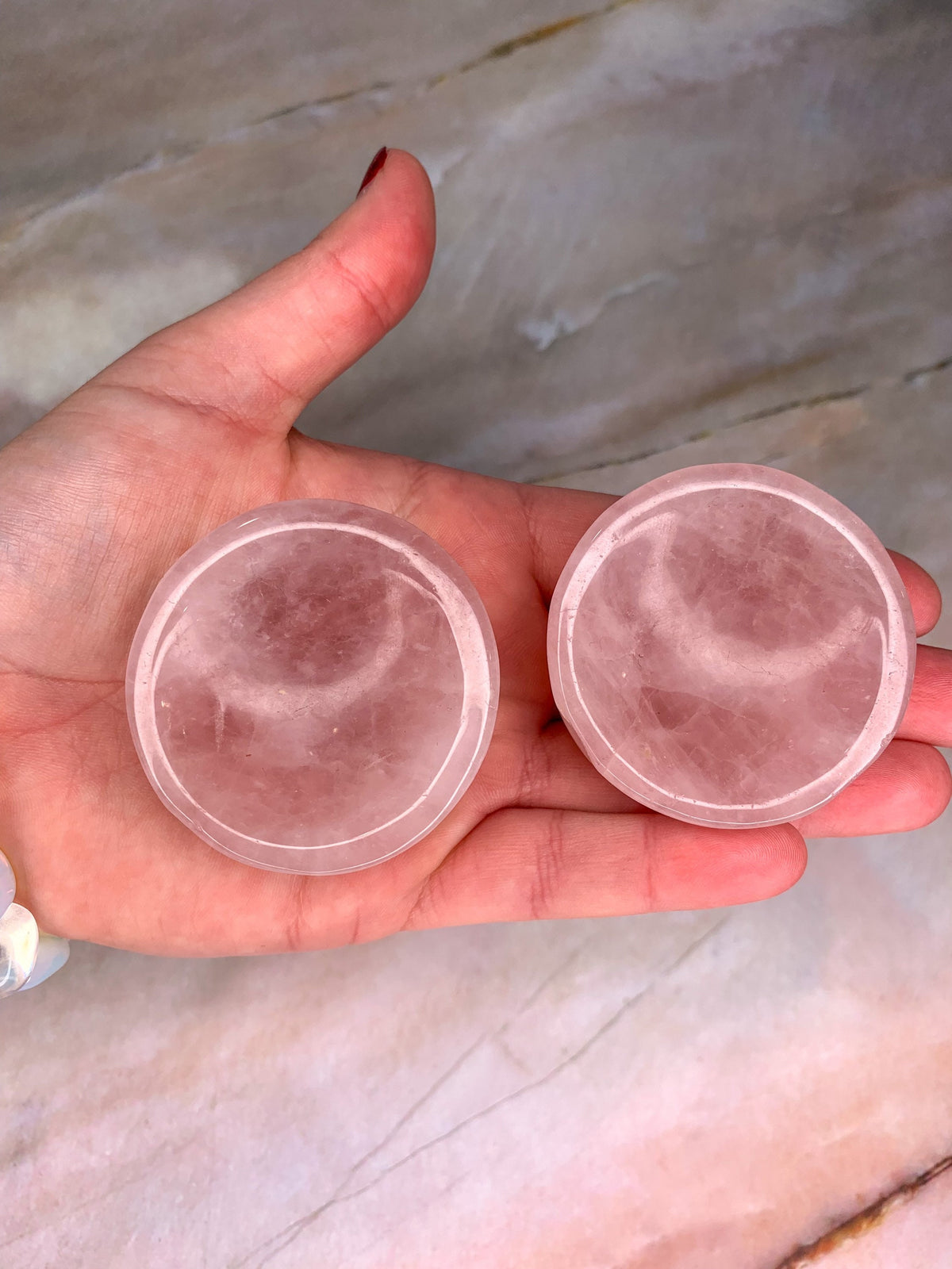 Rose Quartz Crystal Stand