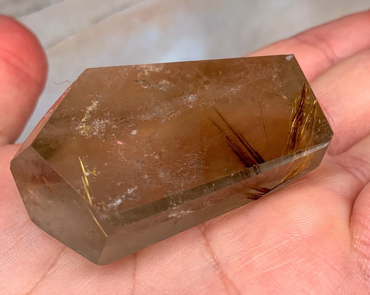 Natural Golden Rutilated Quartz, Golden Rutilated Quartz  Freeform, Golden Rutilated Crystal, Gold Rutile Quartz Crystal Freeform Polished