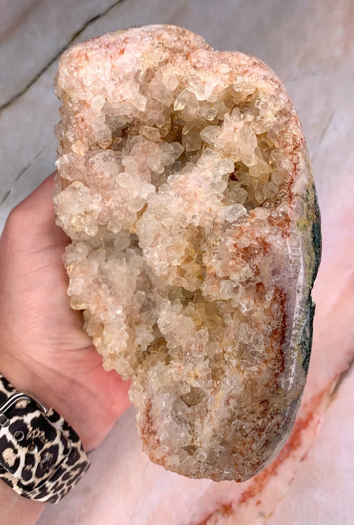 Pink Amethyst Cluster