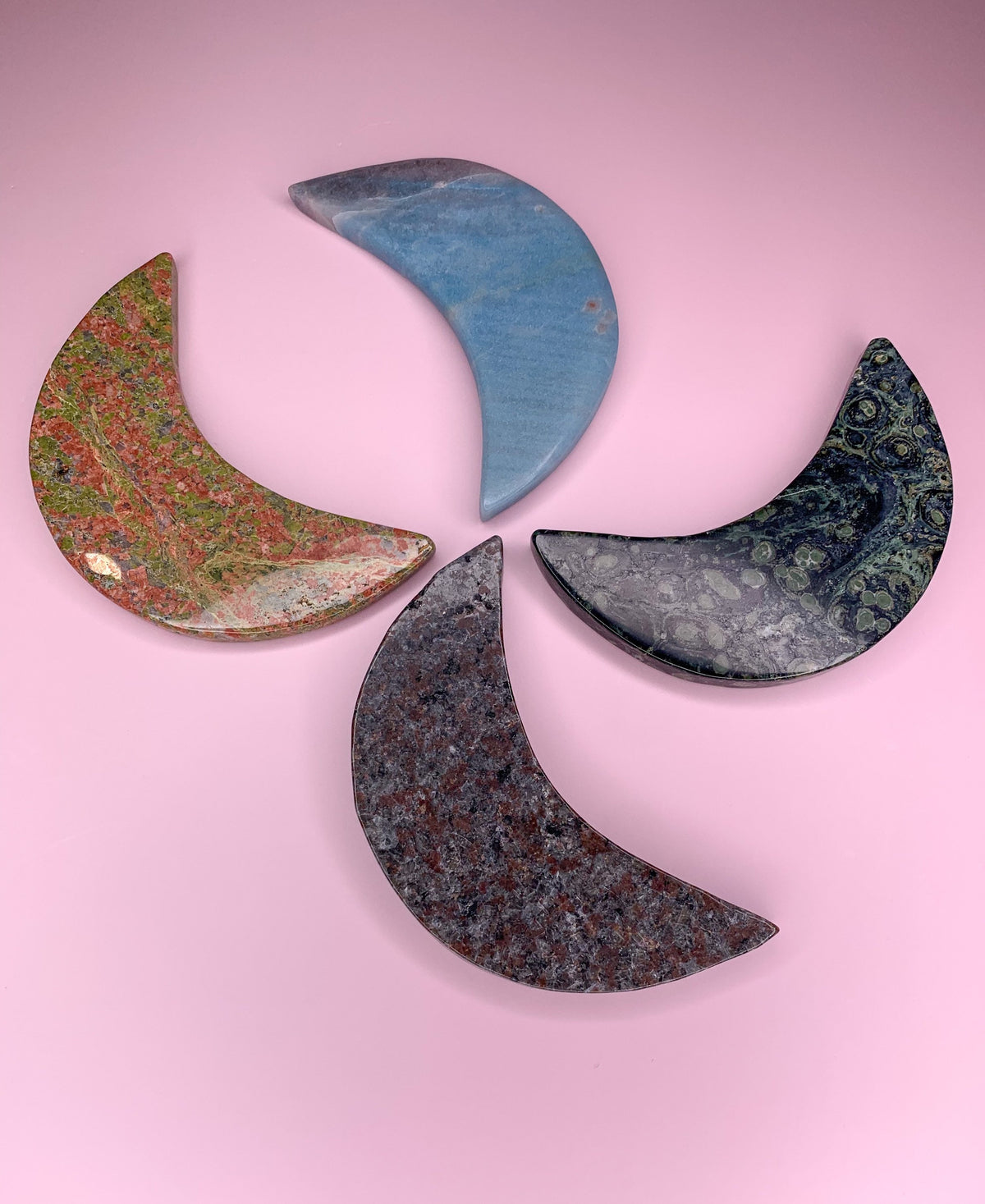 Crystal Crescent Moon Slabs