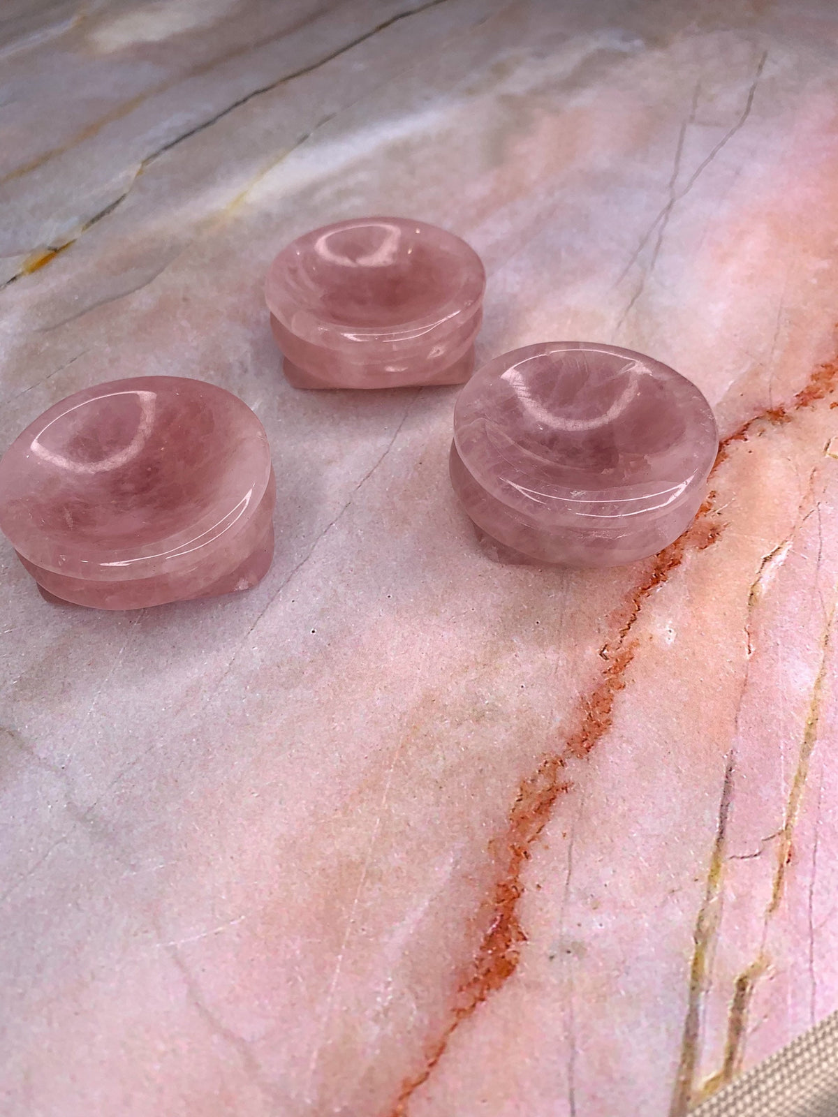 Rose Quartz Crystal Stand