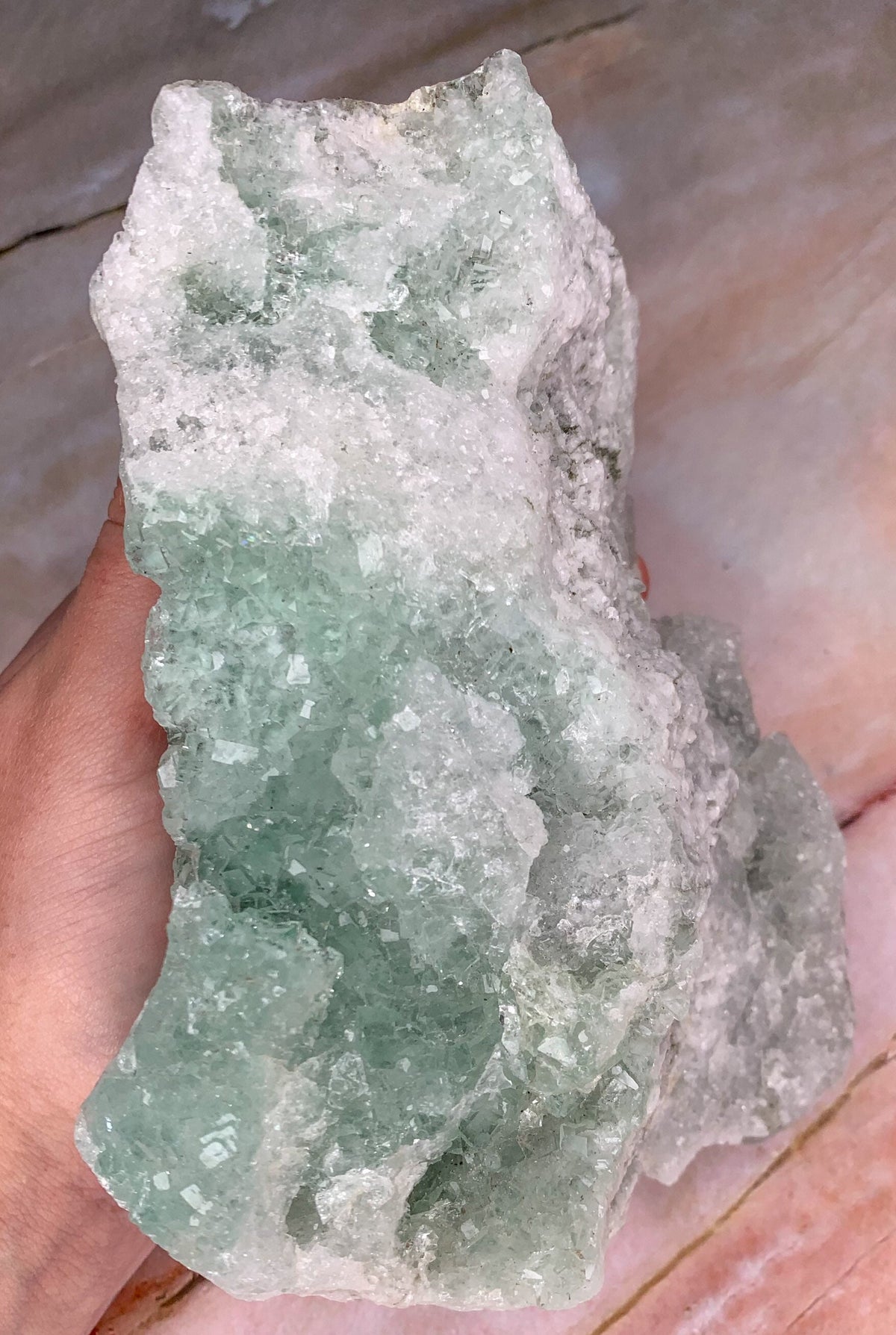Huge Blue Calcite Specimen