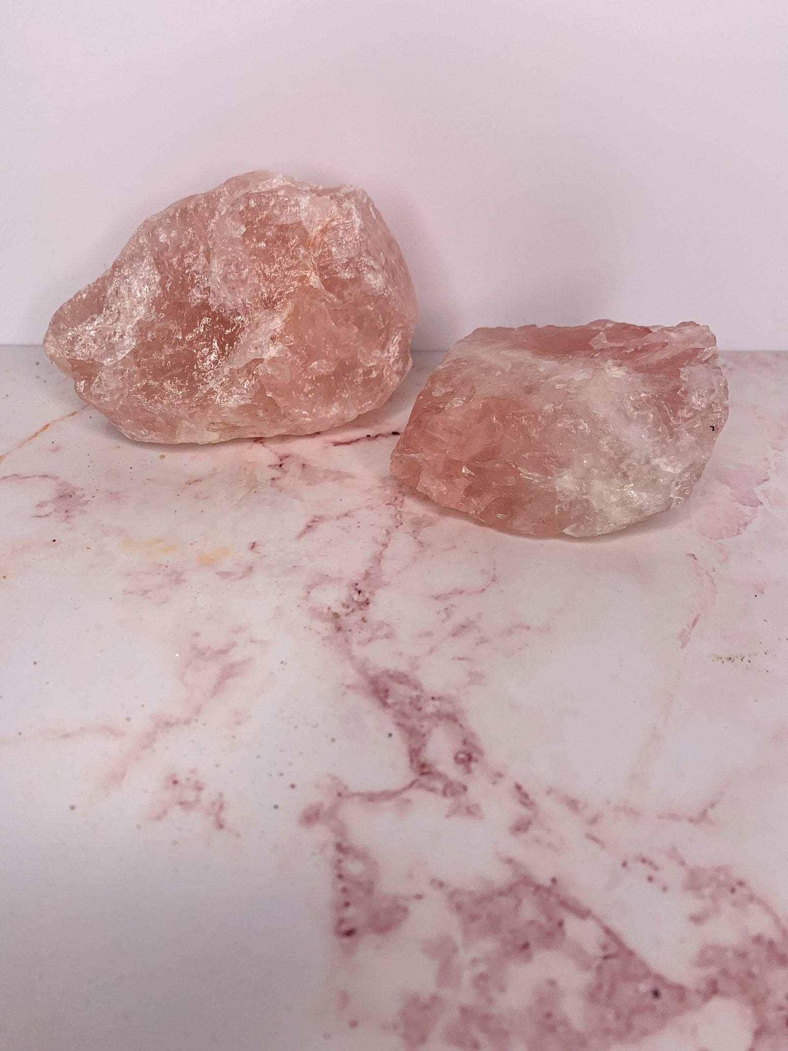 Rose Quartz Chunks