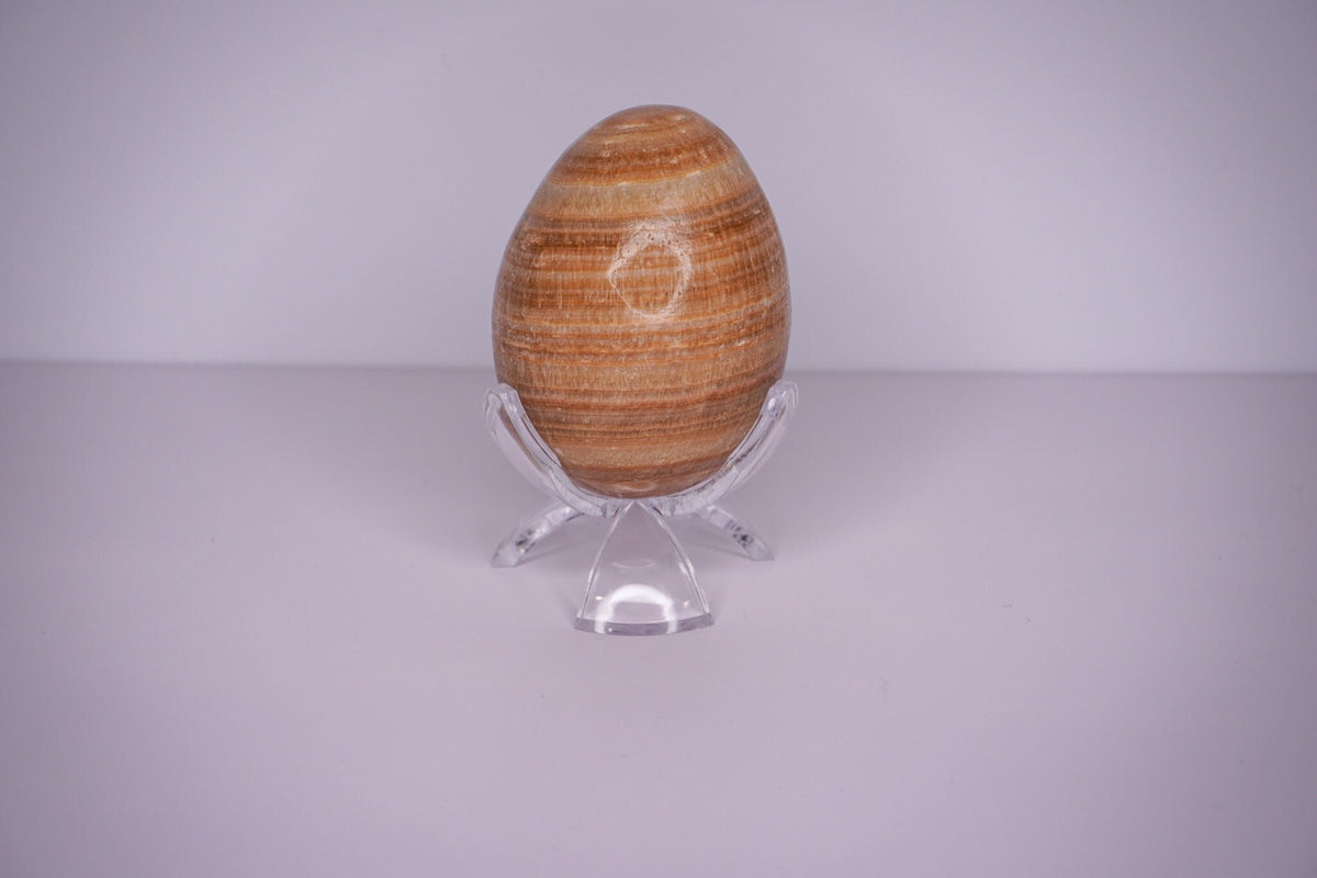 Aragonite Stone Egg