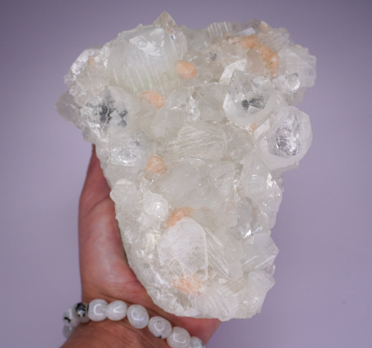 Apophyllite Crystal Cluster