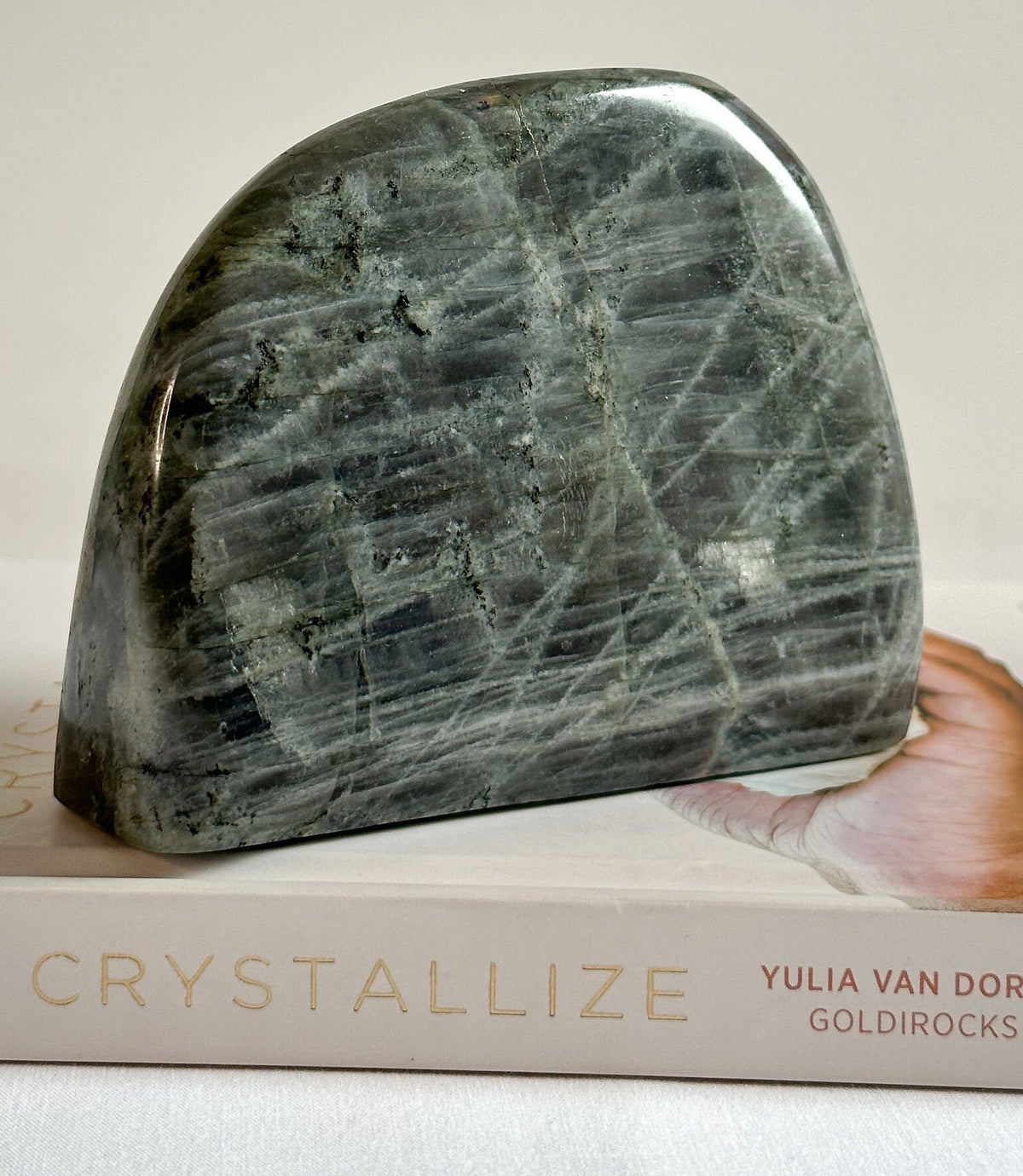 Large Flashy  Freeform Solid Labradorite