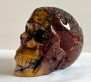 Huge Australian Mookaite Skull
