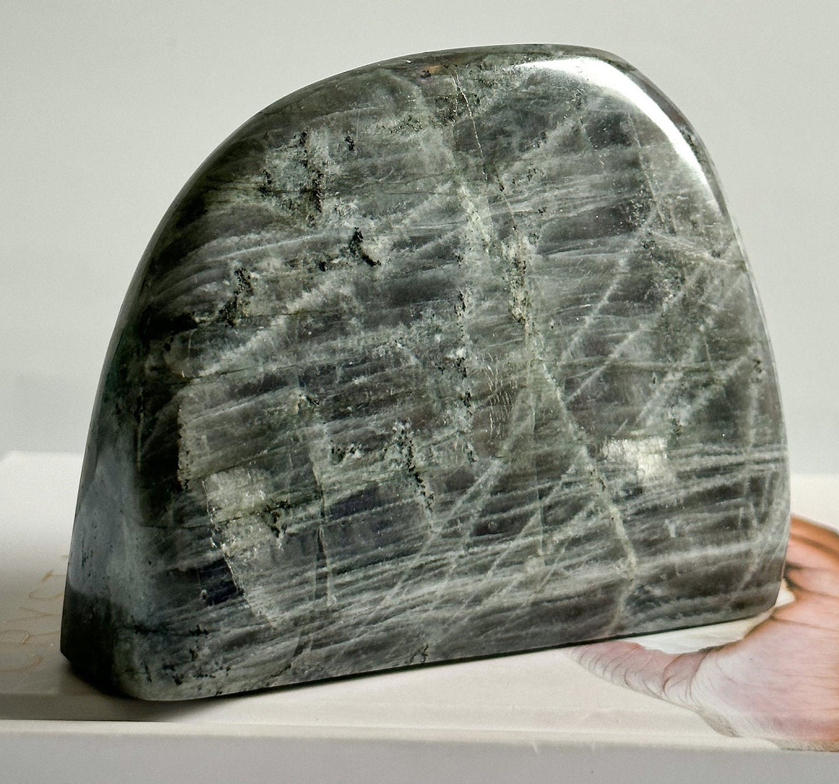 Large Flashy  Freeform Solid Labradorite