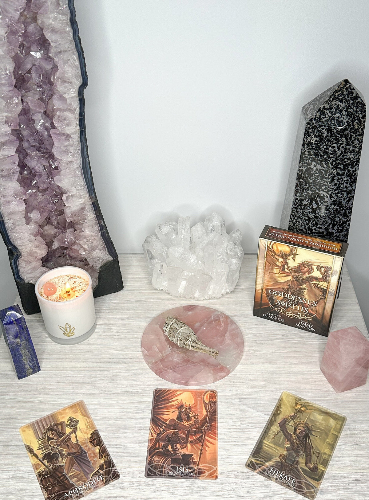 Intuitive Oracle Reading with Goddess and Sirens Deck