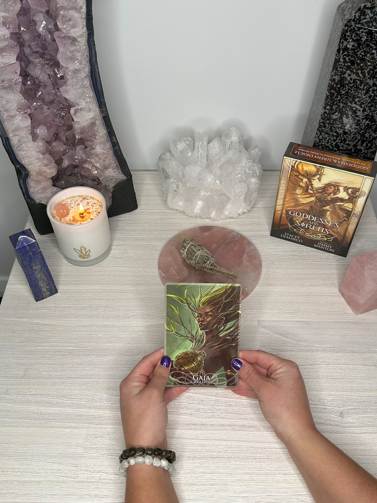 Intuitive Oracle Reading with Goddess and Sirens Deck