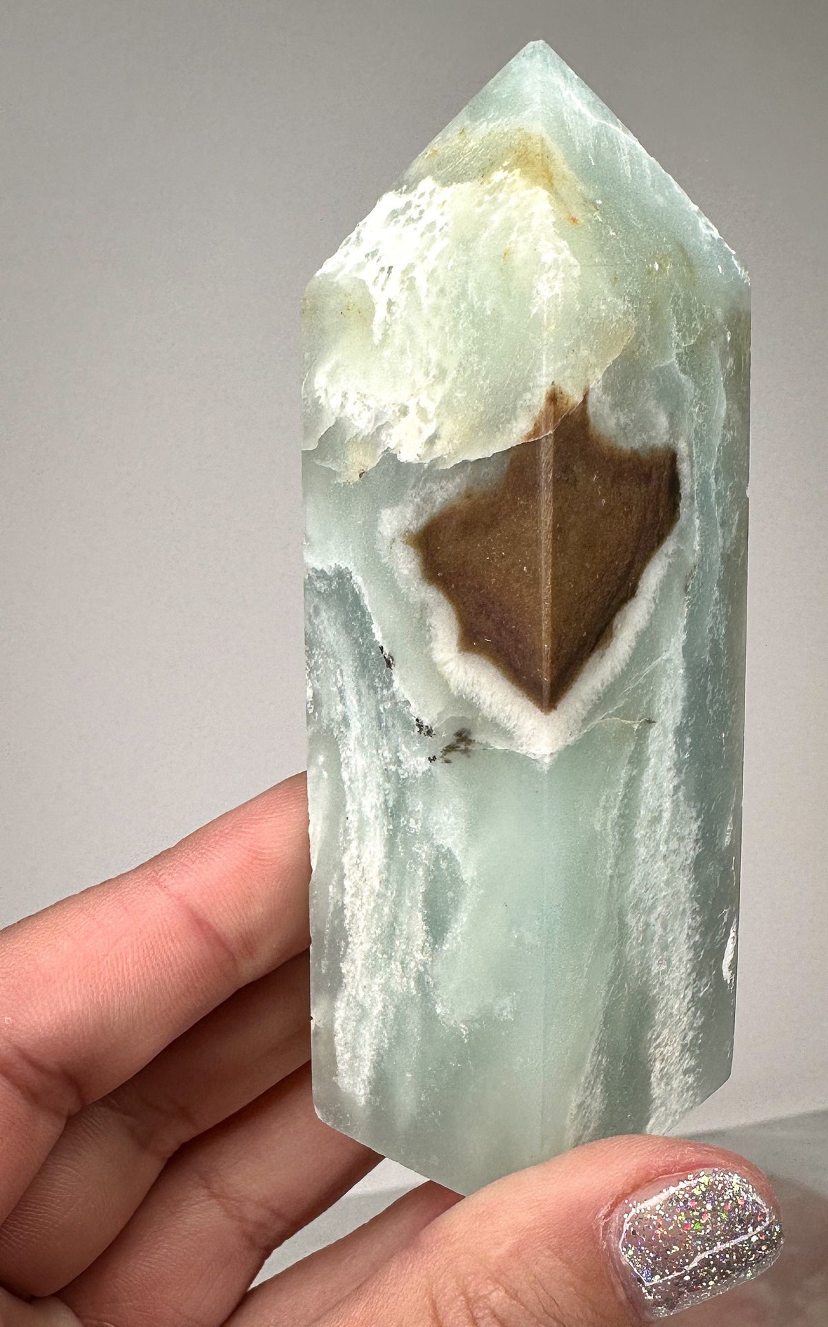 Sky Blue Opal Generator Tower