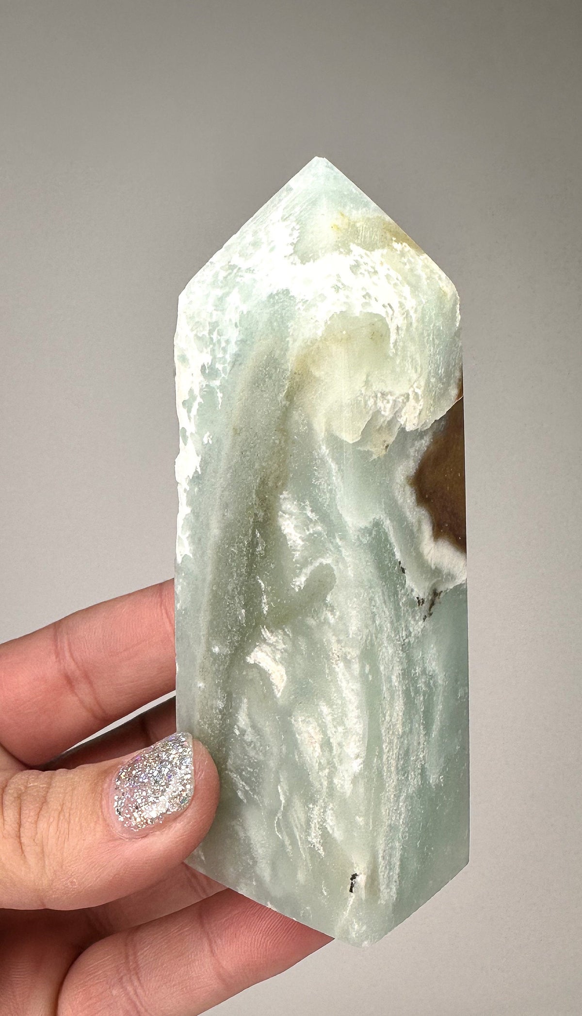 Sky Blue Opal Generator Tower