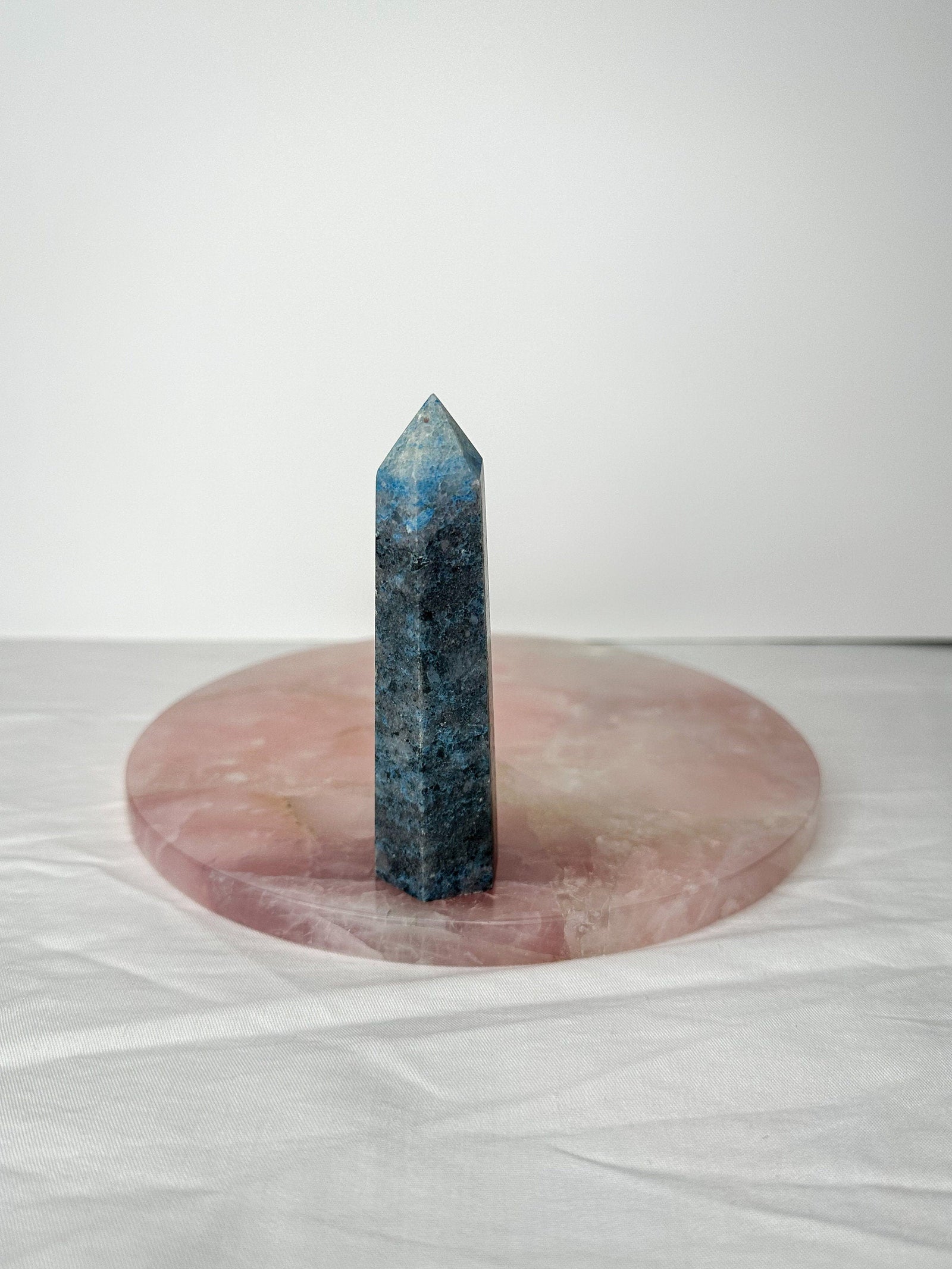 Trolleite Point, Trolleite Generator, Trolleite, Blue Tourmaline Crystal, Trolleite Tower, Blue Crystal