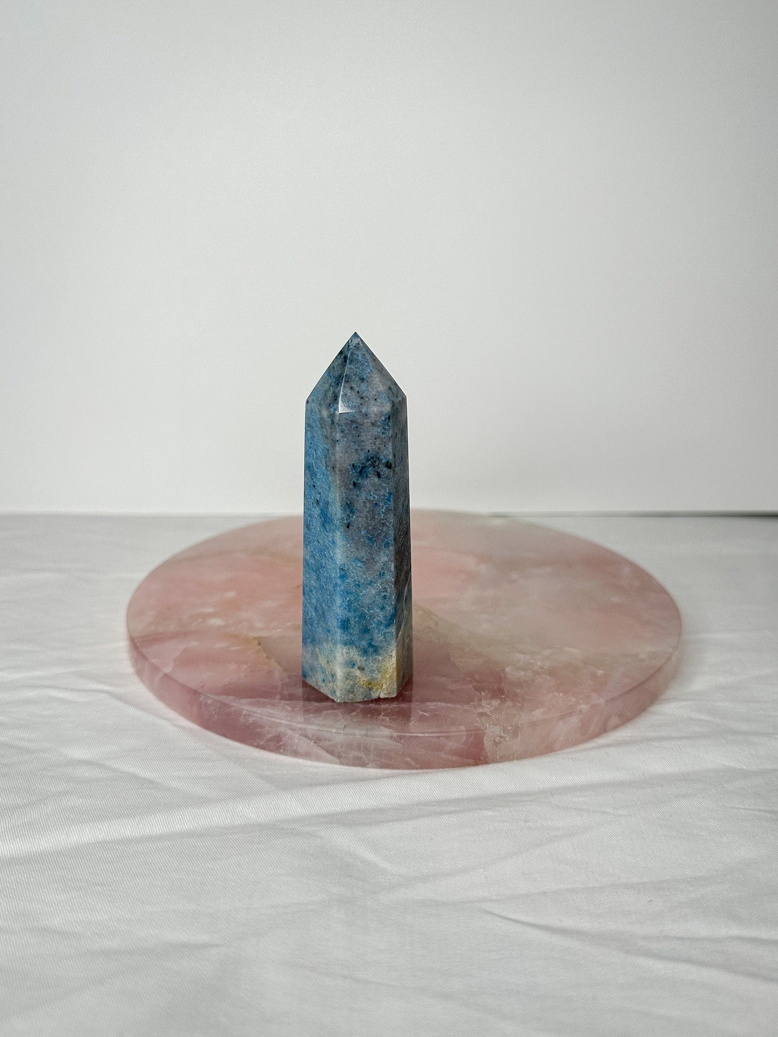Trolleite Point, Trolleite Generator, Trolleite, Blue Tourmaline Crystal, Trolleite Tower, Blue Crystal