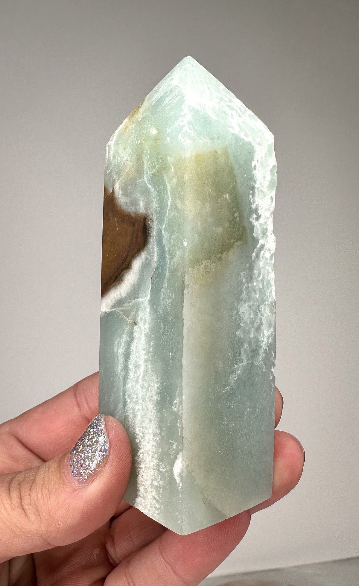 Sky Blue Opal Generator Tower