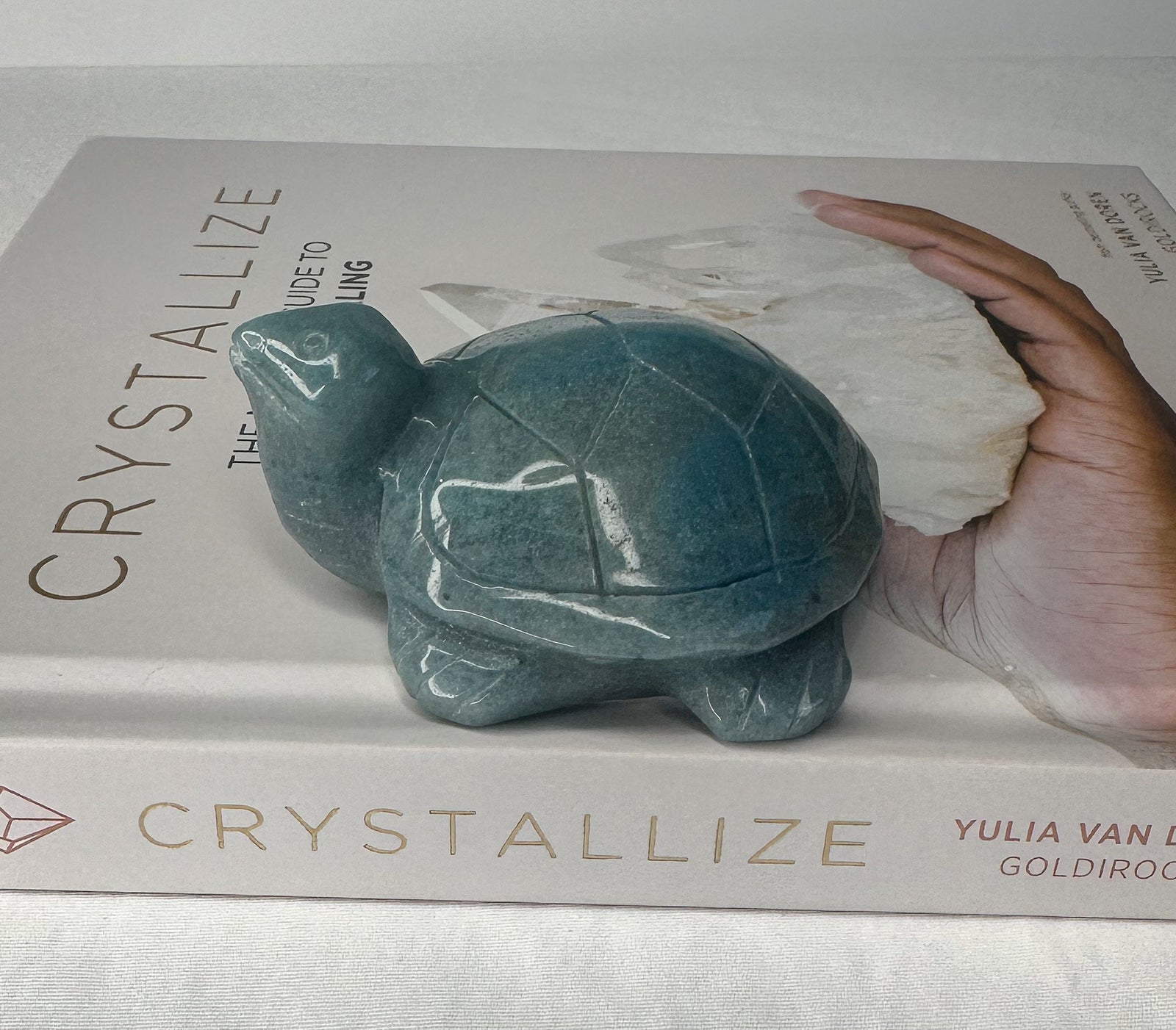 Trolleite Turtle Crystal - Tranquil Meditation Stone for Inner Harmony