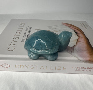 Trolleite Turtle Crystal - Tranquil Meditation Stone for Inner Harmony