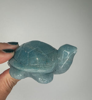 Trolleite Turtle Crystal - Tranquil Meditation Stone for Inner Harmony