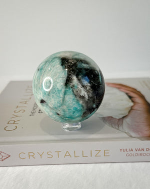 Captivating Amazonite Sphere - 242g