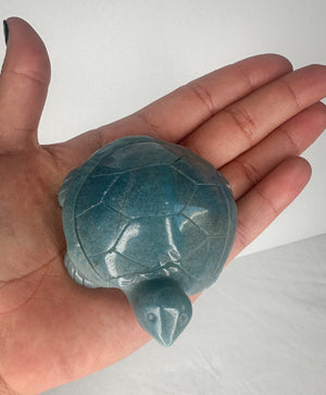 Trolleite Turtle Crystal - Tranquil Meditation Stone for Inner Harmony