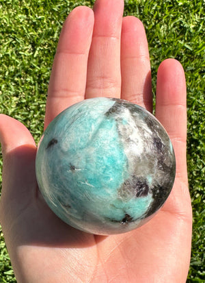 Captivating Amazonite Sphere - 242g