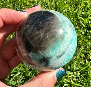 Captivating Amazonite Sphere - 242g